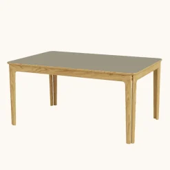 SM26/27 Table en Fenix rectangulaire extensible avec pieds en bois