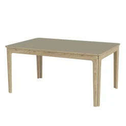 SM26/27 Table en Fenix rectangulaire extensible avec pieds en bois