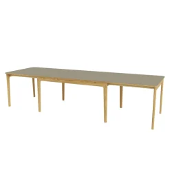 SM26/27 Table en Fenix rectangulaire extensible avec pieds en bois