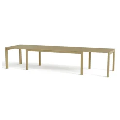 SM23/24 Table rectangulaire extensible en bois massif fabriquée au Danemark