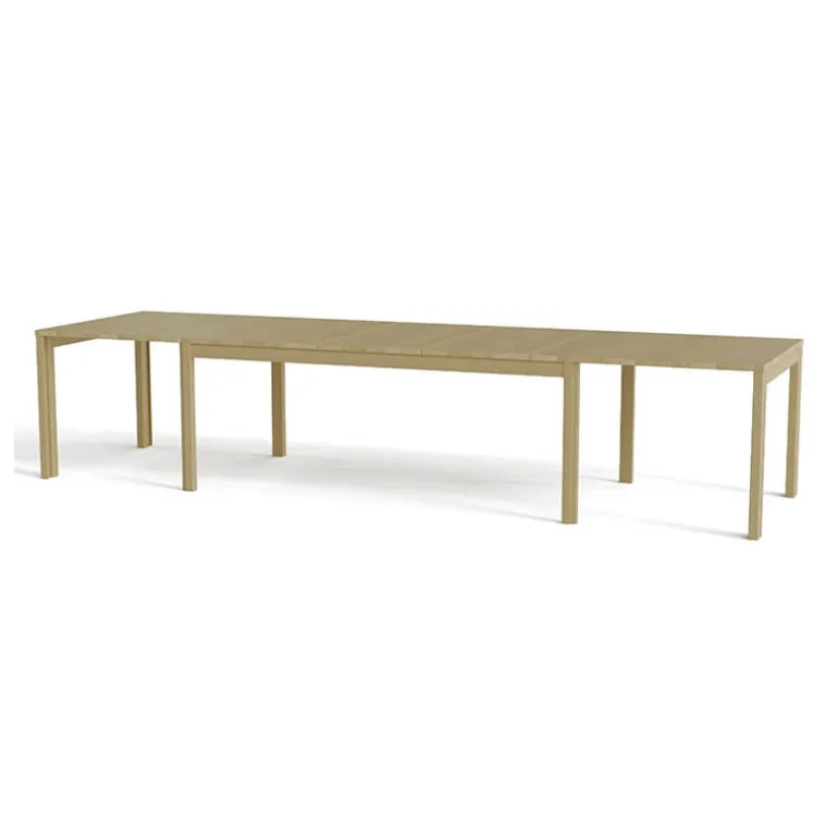 SM23/24 Table rectangulaire extensible en bois massif fabriquée au Danemark