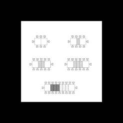 SM23/24 Table scandinave rectangulaire en bois avec allonges