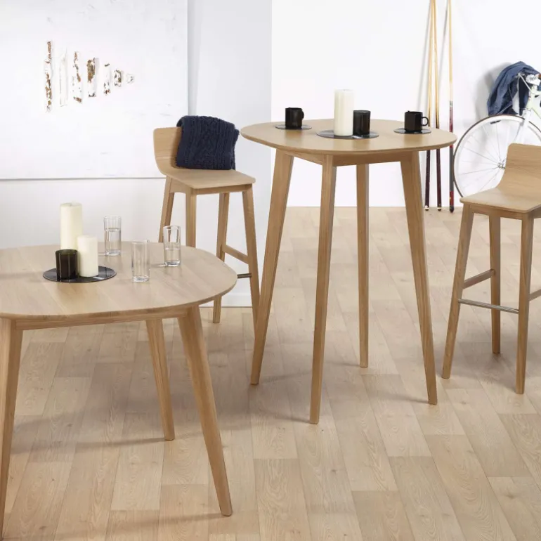 Snack Table de bar style scandinave en bois massif