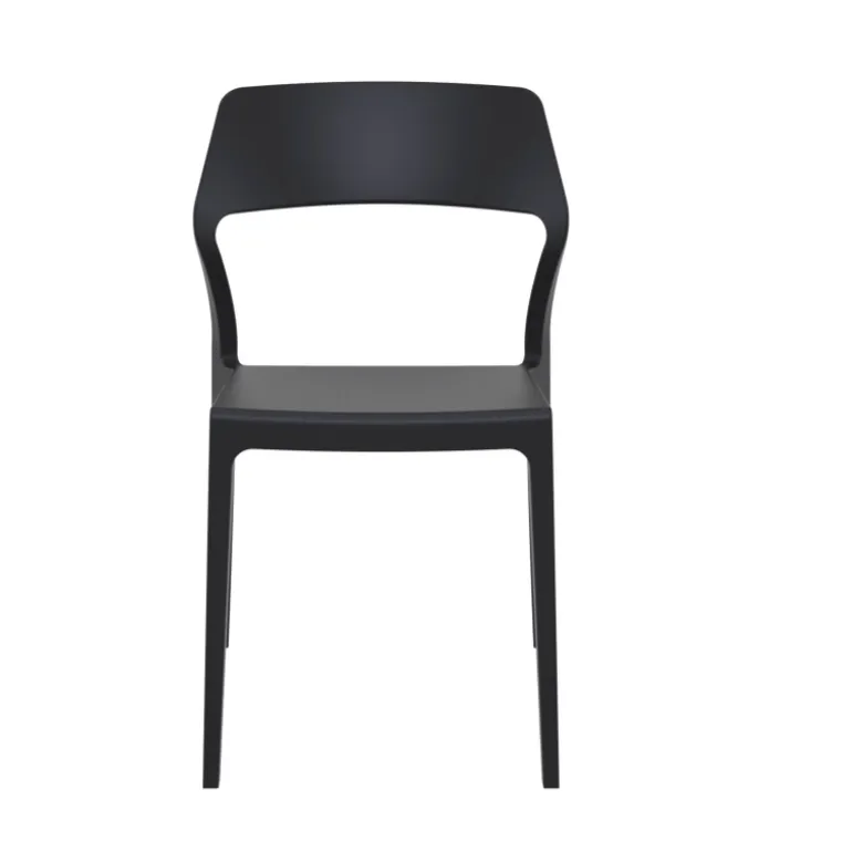 Snow Chaise d'extérieur empilable design en polypropylène