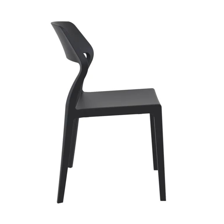 Snow Chaise d'extérieur empilable design en polypropylène