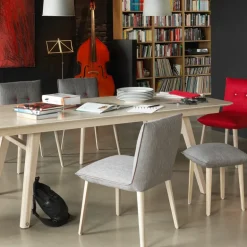 Soda Mobitec® Chaise cocooning en tissu avec boutons décoratifs