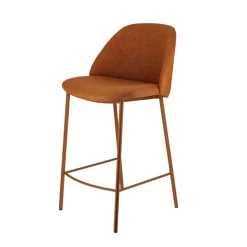 Soda Tabouret snack cosy en tissu avec pieds en métal