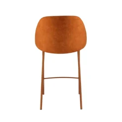 Soda Tabouret snack cosy en tissu avec pieds en métal