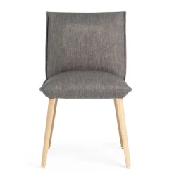 Soft Mobitec® Chaise en tissu et bois cocooning