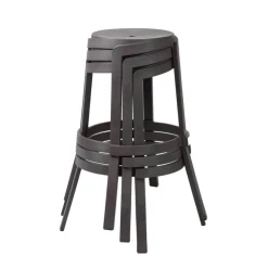 Stack Maxi Tabouret de bar recyclé et empilable