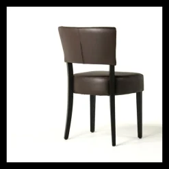 Steffi Chaise de salle à manger en bois et synthétique