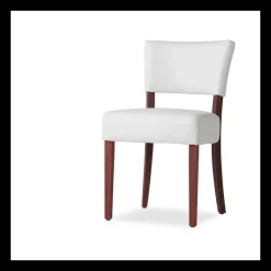 Steffi Chaise de salle à manger en bois et synthétique