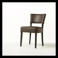 Steffi Chaise de salle à manger en bois et synthétique