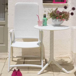 Step Table d'appoint de jardin modulable en polypropylène