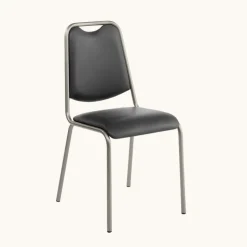 Sunny Chaise de cuisine en simili et métal