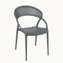 Sunset Chaise design de jardin empilable en polypropylène