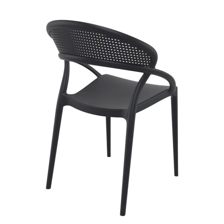 Sunset Chaise design de jardin empilable en polypropylène