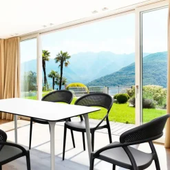 Sunset Chaise design empilable en polypropylène