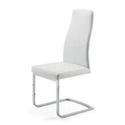 Sveva SLH Chaise de salle à manger italienne pieds luge