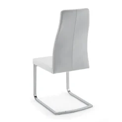 Sveva SLH Chaise de salle à manger italienne pieds luge