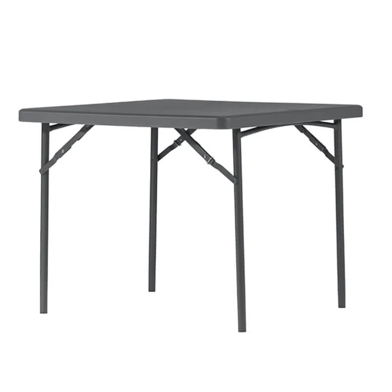 Table XXLTable pliante carrée gris foncé