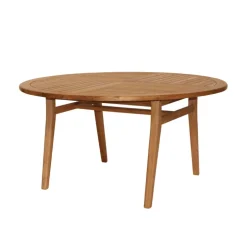 TamaniTable de jardin ronde en teck