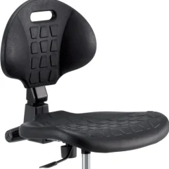 Tecnik Chaise d'atelier en polyuréthane sur patins avec repose