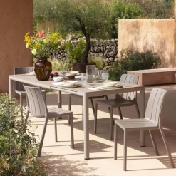 Tevere Table de jardin extensible en polypropylène