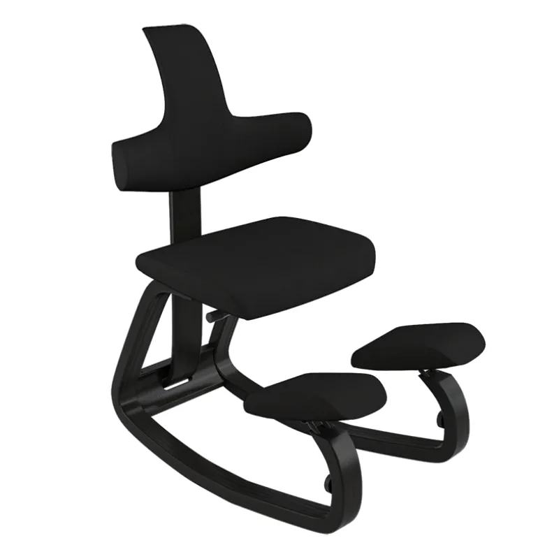 ThatSit Varier® Chaise de bureau ergonomique à bascule en tissu et bois