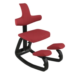 ThatSit Varier® Chaise de bureau ergonomique à bascule en tissu et bois