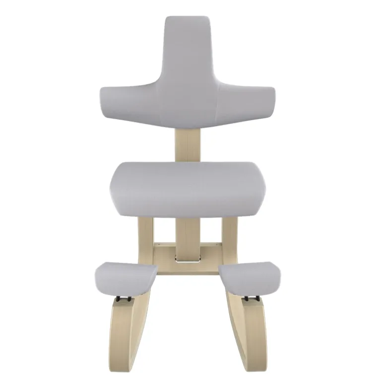 ThatSit Varier® Chaise de bureau ergonomique à bascule en tissu et bois