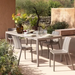 Tiberina Chaise de jardin empilable en polypropylène