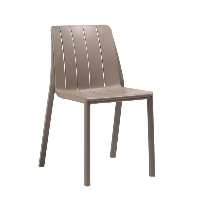 Tiberina Chaise de jardin empilable en polypropylène