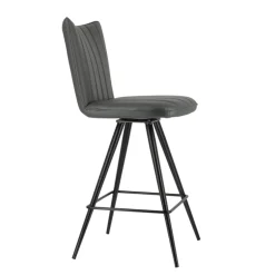 TiméoTabouret snack pivotant avec pieds obliques