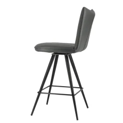 TiméoTabouret snack pivotant avec pieds obliques