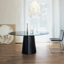 Totem Sovet® Table ronde design en verre