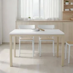 Toy bois Table de cuisine en céramique avec rallonge