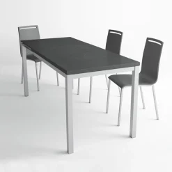Toy métal Table de cuisine en céramique avec rallonge hauteur 75 cm
