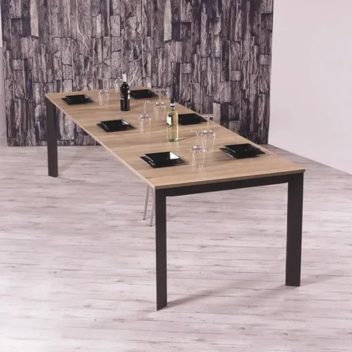 Trek Console extensible transformable en table en mélaminé - Envies Déco
