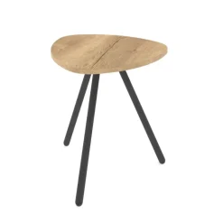 Trevi Table basse design triangulaire en stratifié