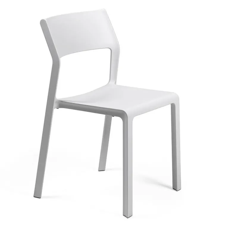 Trill bistrot Chaise moderne en polypropylène empilable