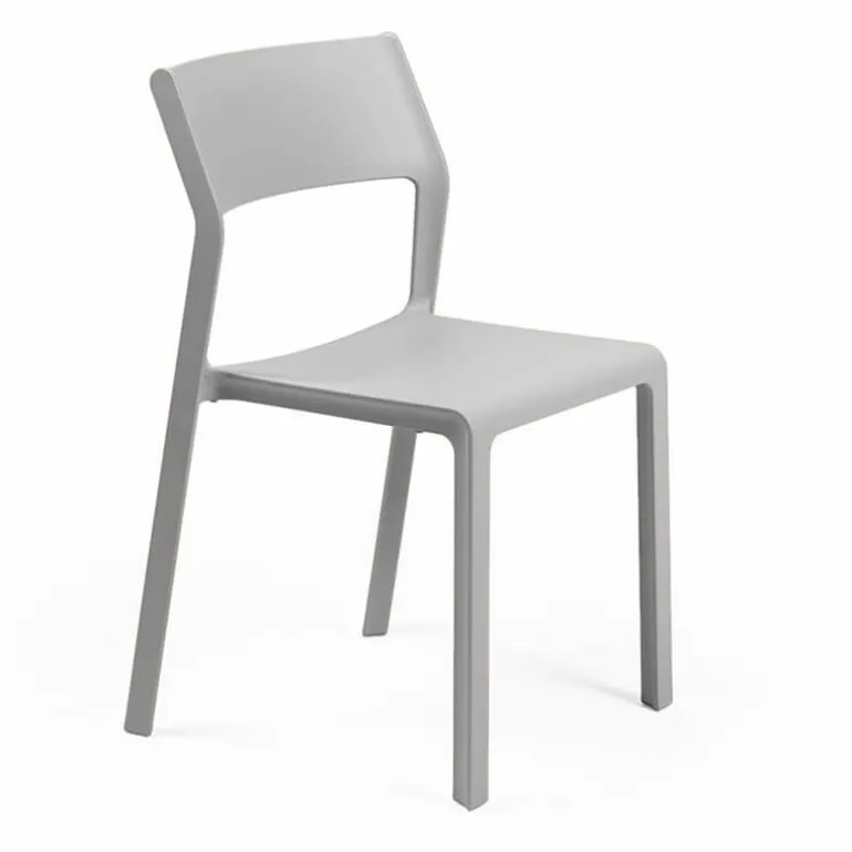 Trill bistrot Chaise moderne en polypropylène empilable