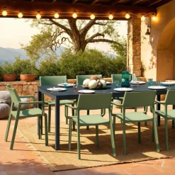 Trill Fauteuil de jardin empilable en polypropylène