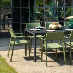 Trill Fauteuil de jardin empilable en polypropylène