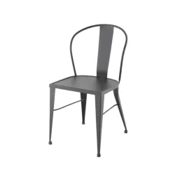 Turia 531 Chaise industrielle vintage en métal