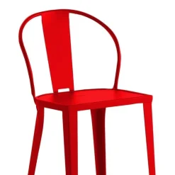 Turia TB 317 Tabouret vintage en métal