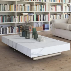 Ulisse Table relevable en mélaminé avec allonges