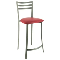 Urane Carrier® Tabouret de bar en métal assise synthétique fabrication française