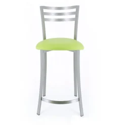 Urane Carrier® Tabouret de bar en métal assise synthétique fabrication française