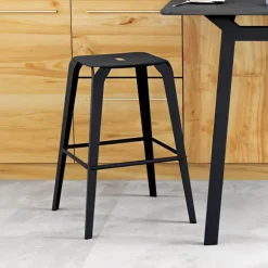 Valence Carrier® Tabouret snack industriel en métal